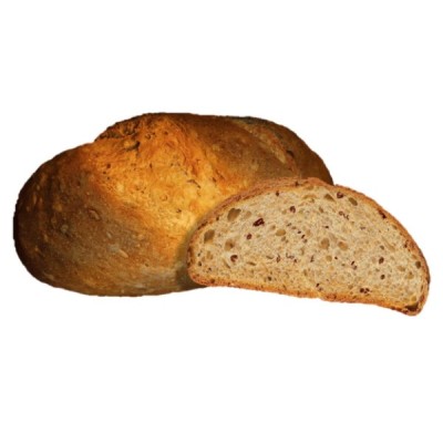 Пълнозърнест Хляб от Пулия с Ленено и Слънч. семе 350 гр